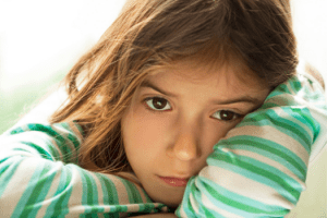 child with sensory processing challenges