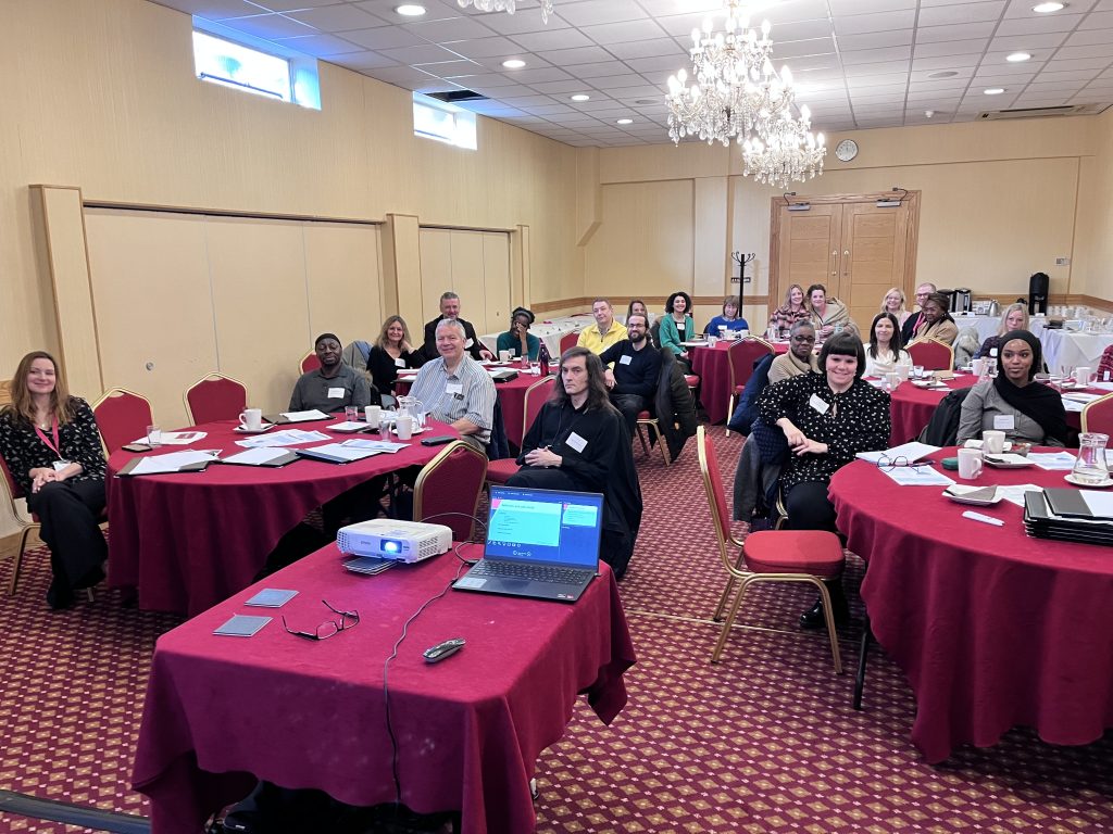 Keen tutors at workshop