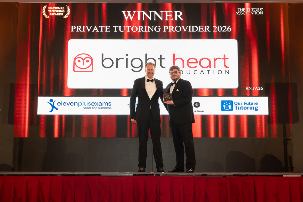 Bright Heart wins Private Tuition Provider of the Year