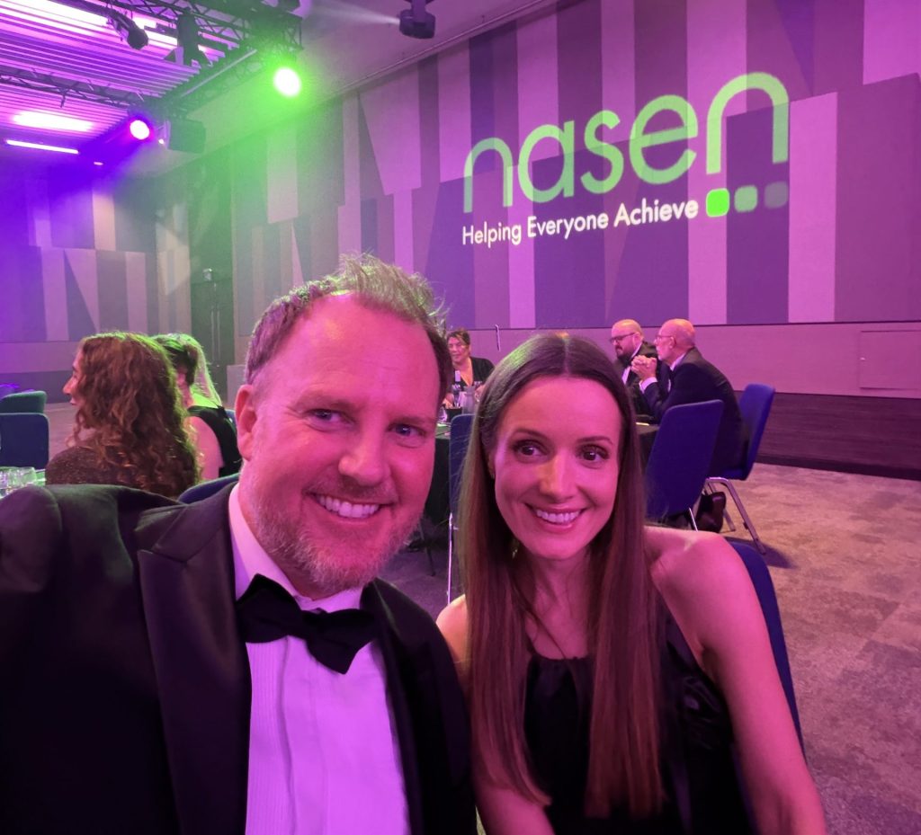 Ryan attending Nasen Awards 2026