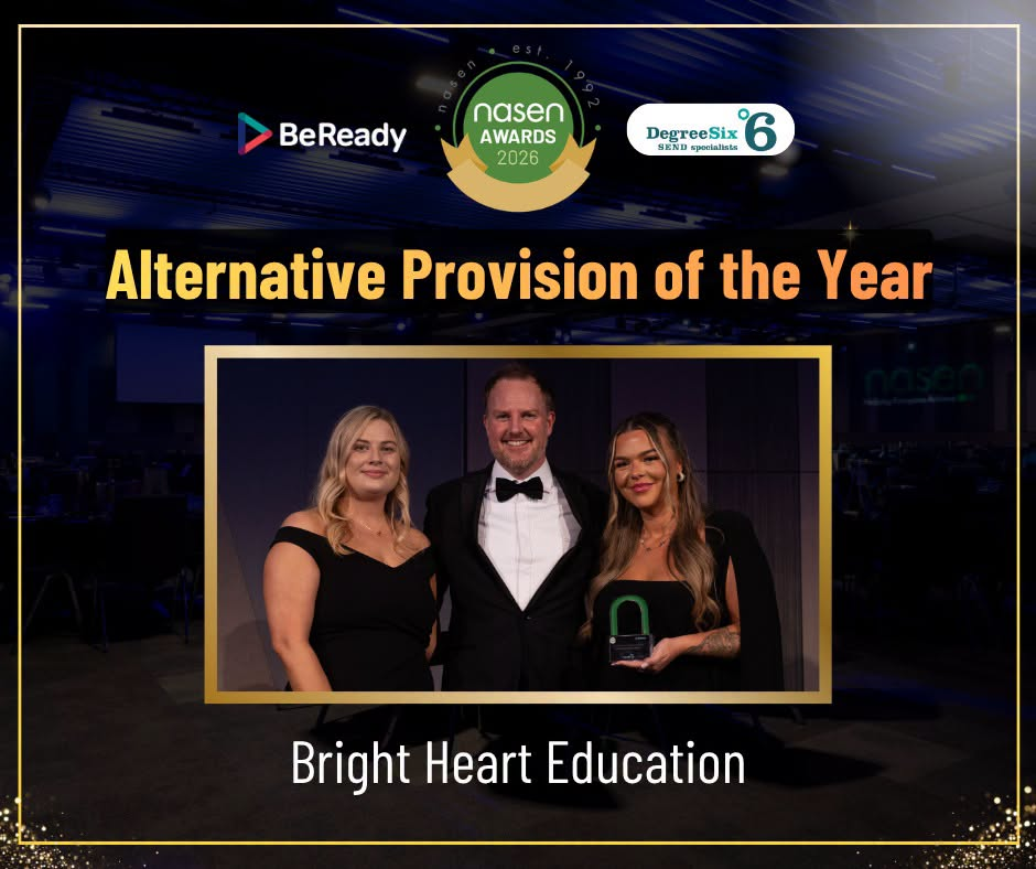 Alternative Provision Nasen Award Winner